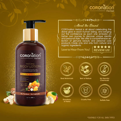 Coronation Herbal Shea Butter & Mango Butter Body Lotion