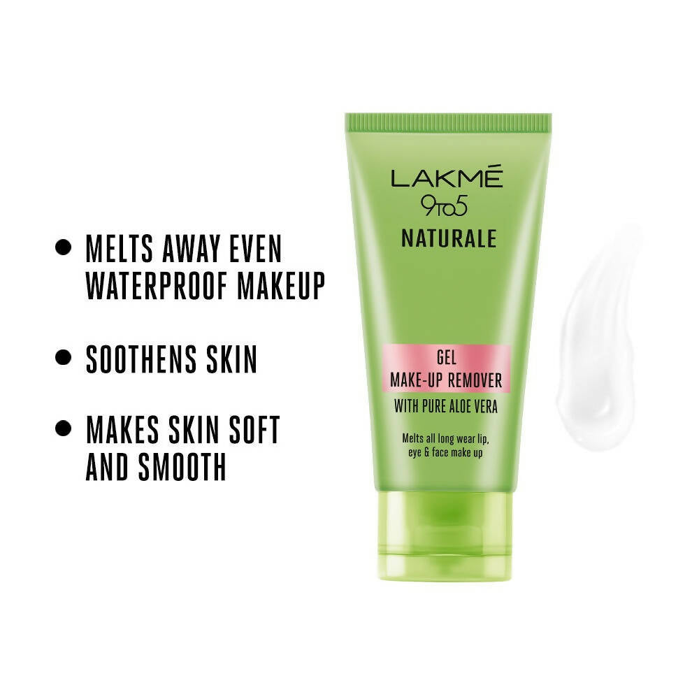 Lakme 9 To 5 Naturale Gel Makeup Remover With Pure Aloe Vera