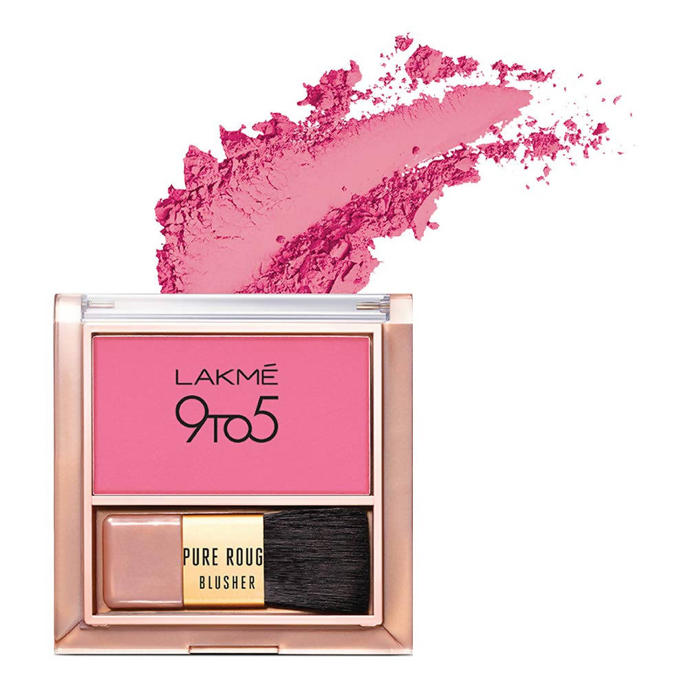 Lakme 9To5 Pure Rouge Blusher - Pretty Pink