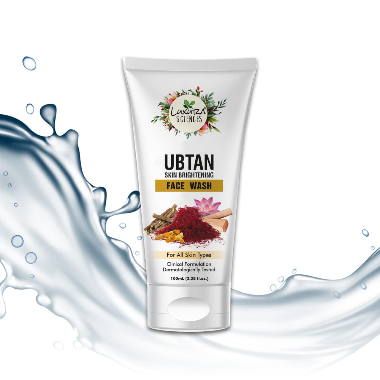 Luxura Sciences Ubtan Skin Brightening Face Wash - usa canada australia