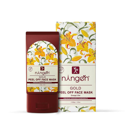 Ningen Gold Peel Off Face Mask - usa canada australia