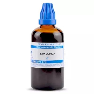 SBL Homeopathy Nux Vomica Mother Tincture Q - BUDEN
