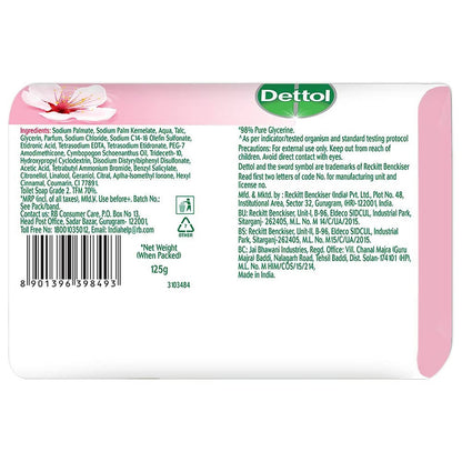 Dettol Skincare Moisturizing Bathing Soap Bar With Glycerine