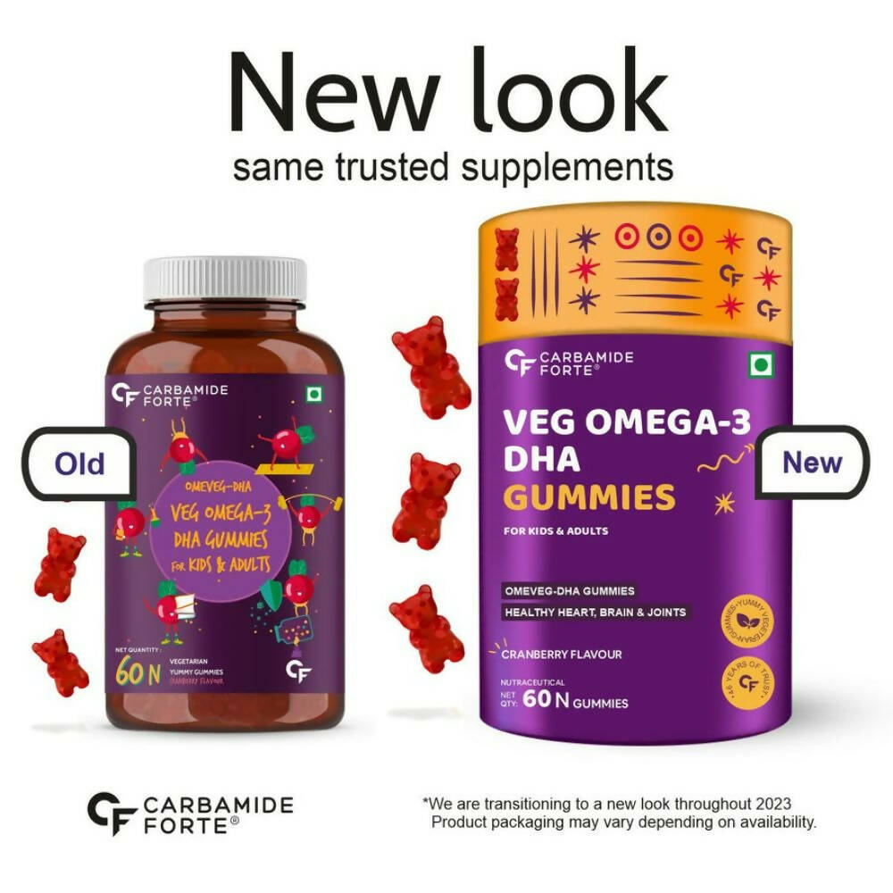 Carbamide Forte Veg Omega 3 - DHA Gummies