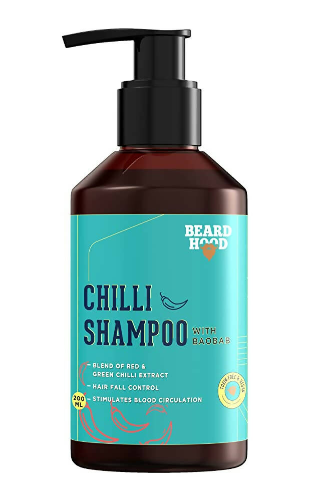 Beardhood Chilli Shampoo for Hair Growth - Buy in USA AUSTRALIA CANADA