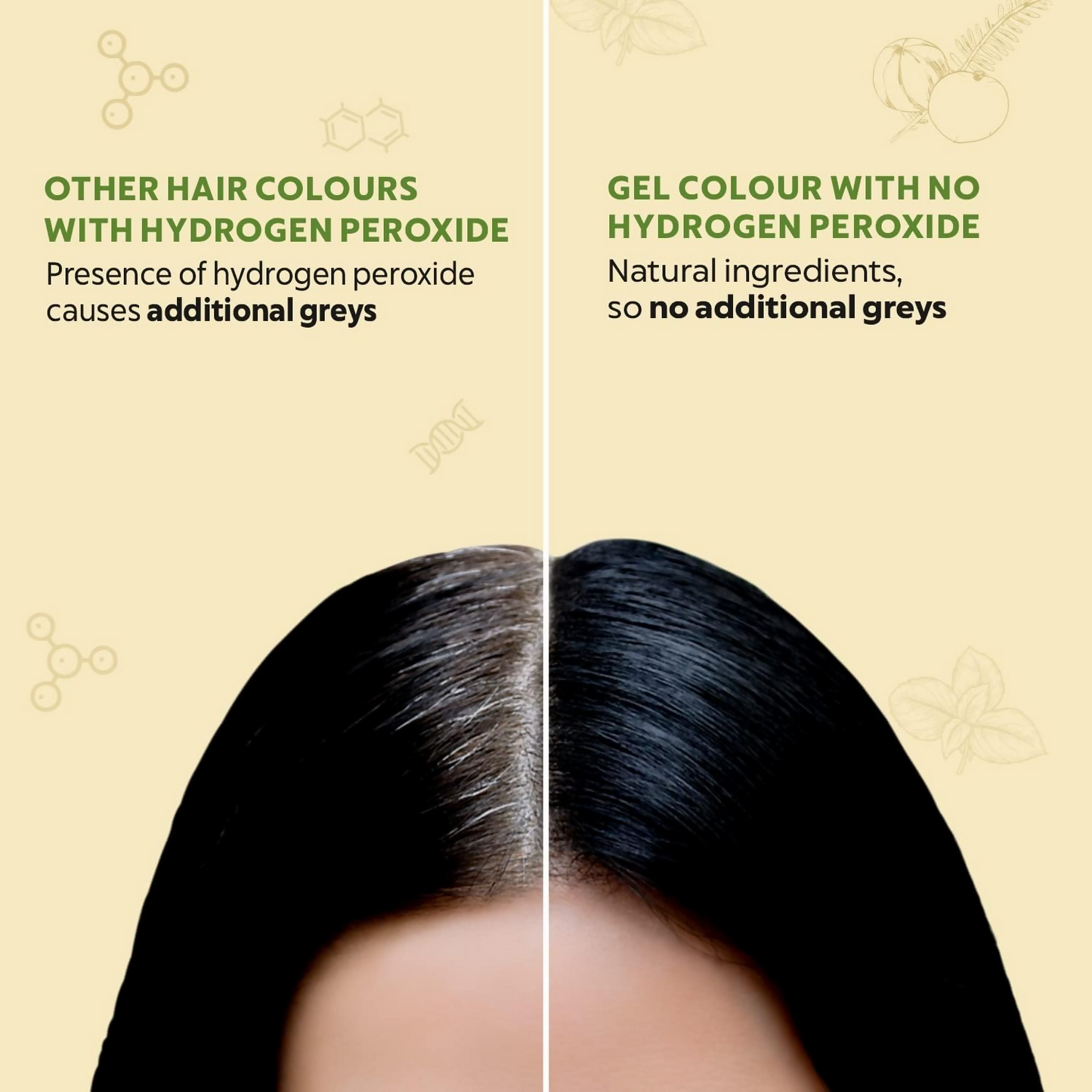 Indus Valley Damage-Free Gel Hair Color- Medium Brown