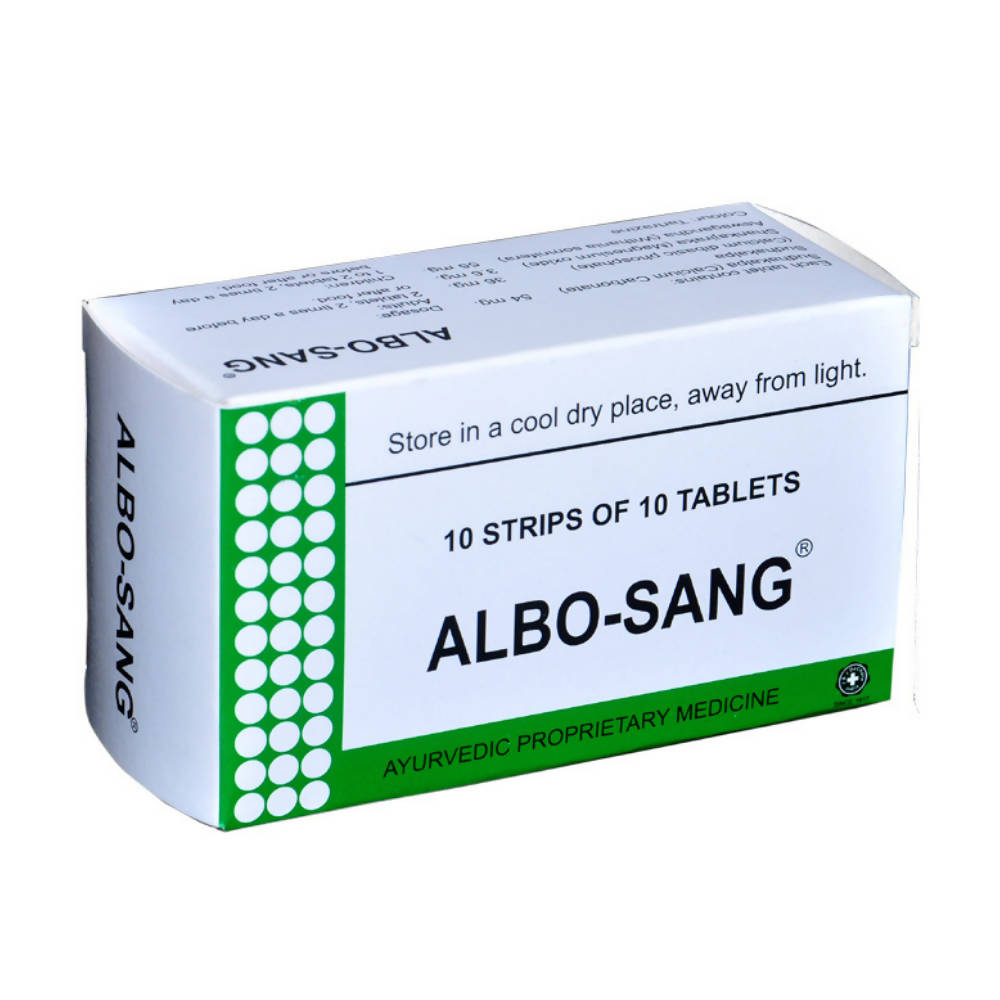 J & J Dechane Ayurvedic Albo Sang Tablets