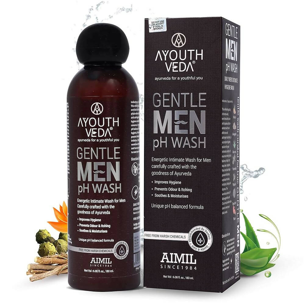 Ayouthveda Gentle Men PH Wash - BUDNEN