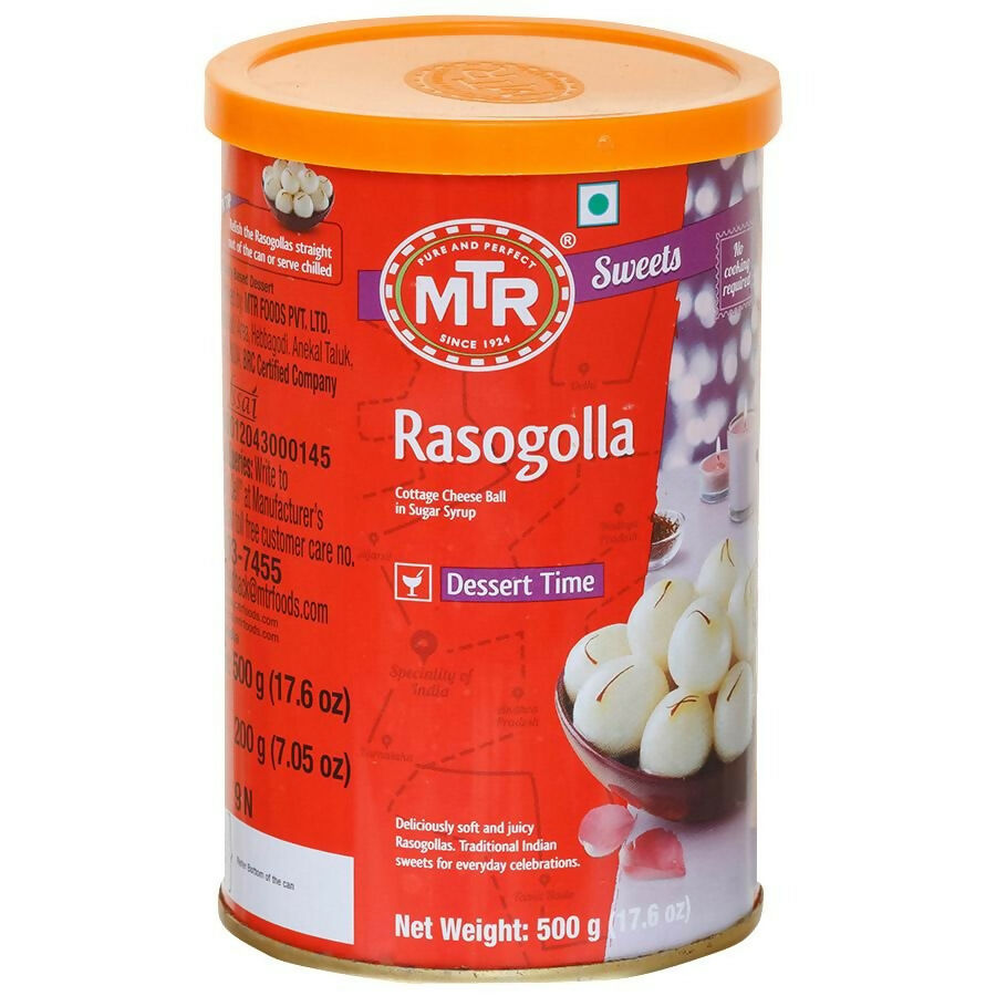 MTR Rasogolla Tin