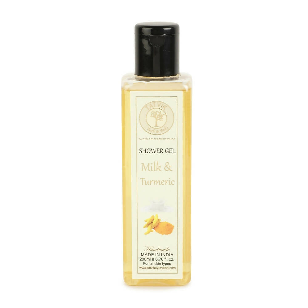 Tatvik Ayurveda Shower Gel - Milk & Turmeric