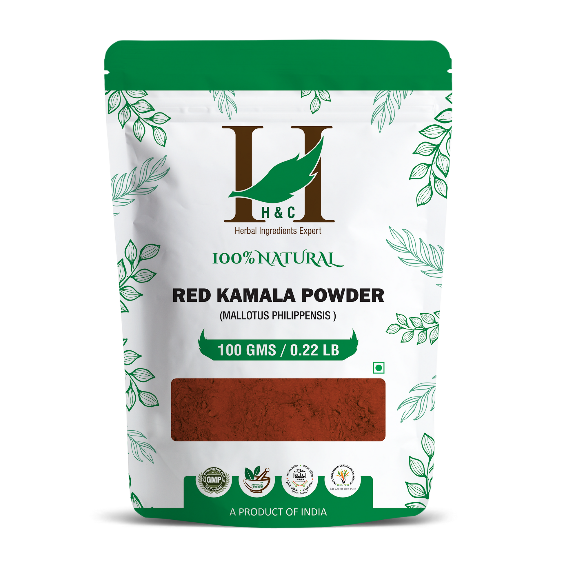 H&C Herbal Red Kamala Powder - buy in USA, Australia, Canada