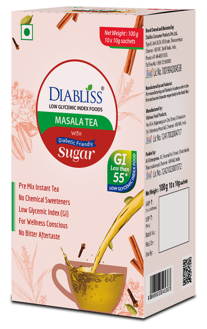 Diabliss Masala Tea With Herbal Extract Blend