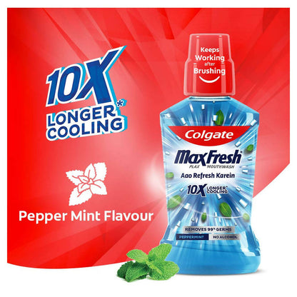 Colgate Plax Pepper Mint Mouthwash Aao Refresh Karein