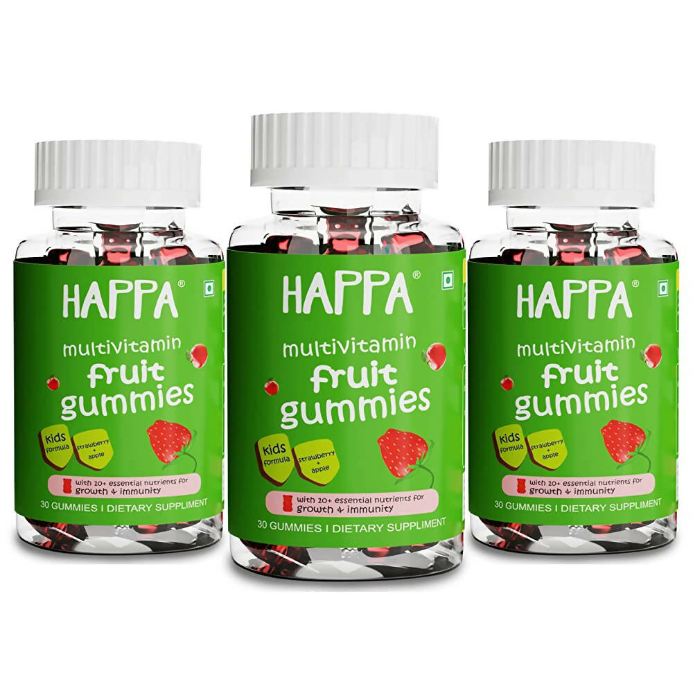 Happa Multivitamin Fruit Gummies For Kids -  USA, Australia, Canada 