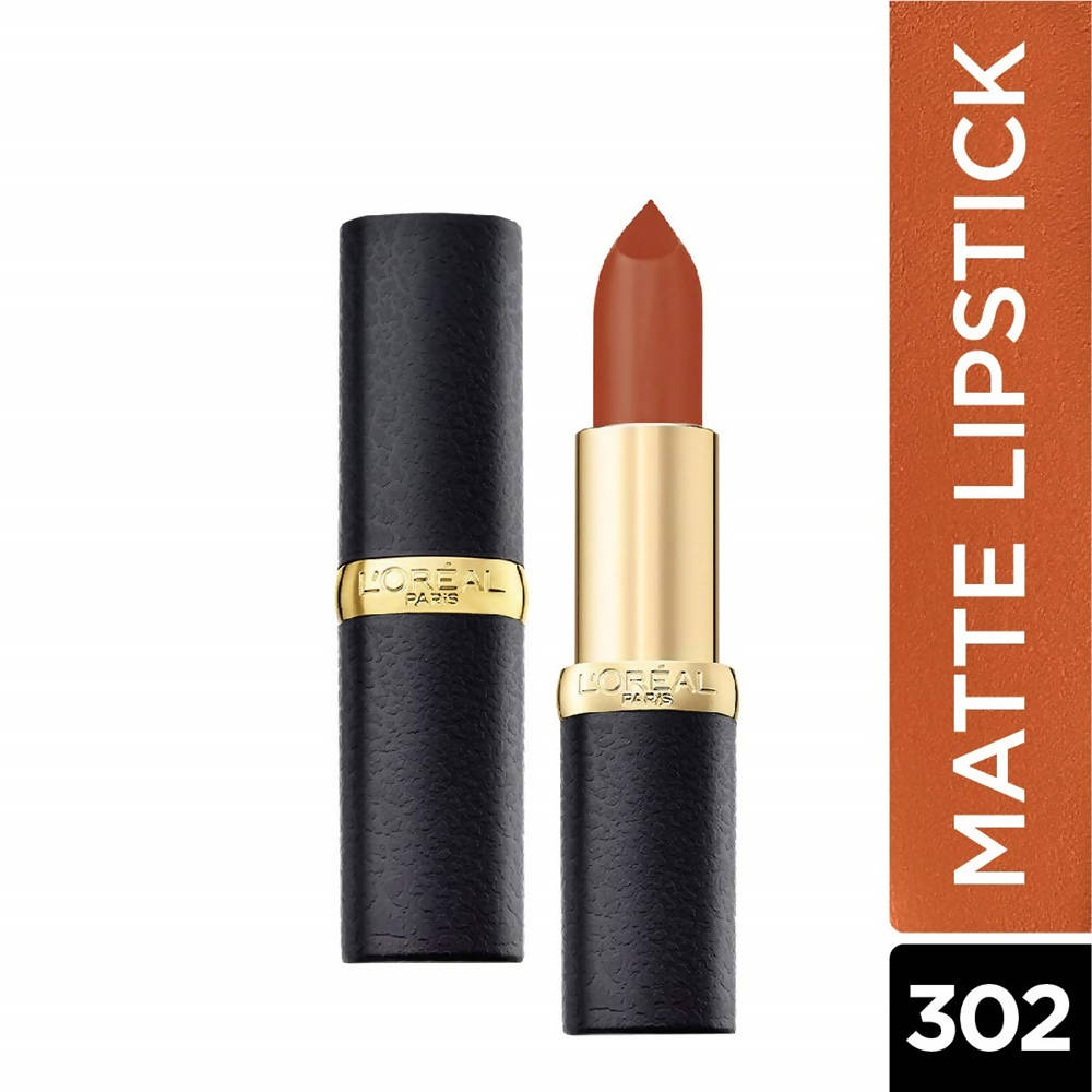L'Oreal Paris Color Riche Moist Matte Lipstick - 302 Rock on Fire