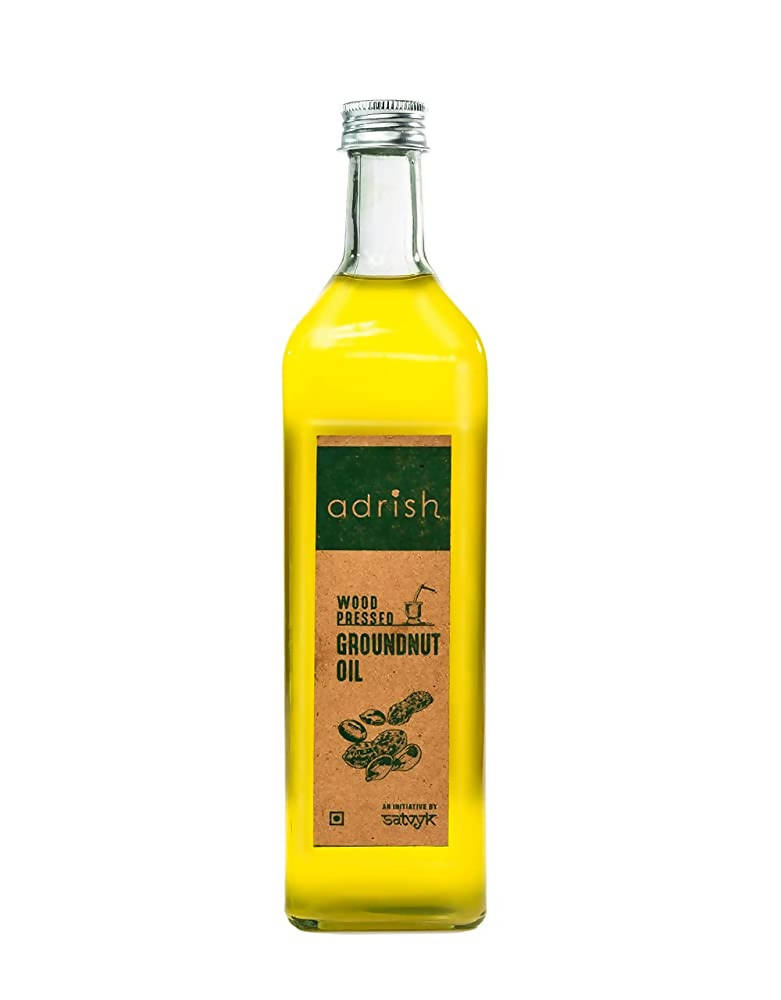 Adrish Wood Pressed Groundnut Oil - BUDNE