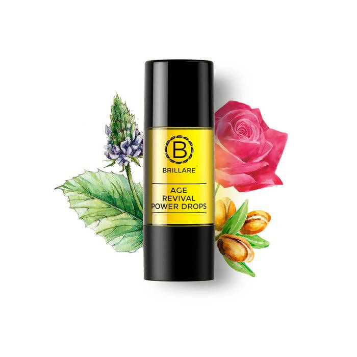 Brillare Age Revival Power Drops Natural Face Serum - BUDNEN