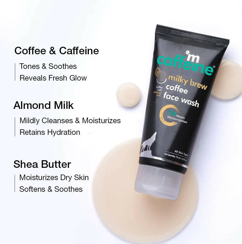 mCaffeine Milky Brew Face Wash