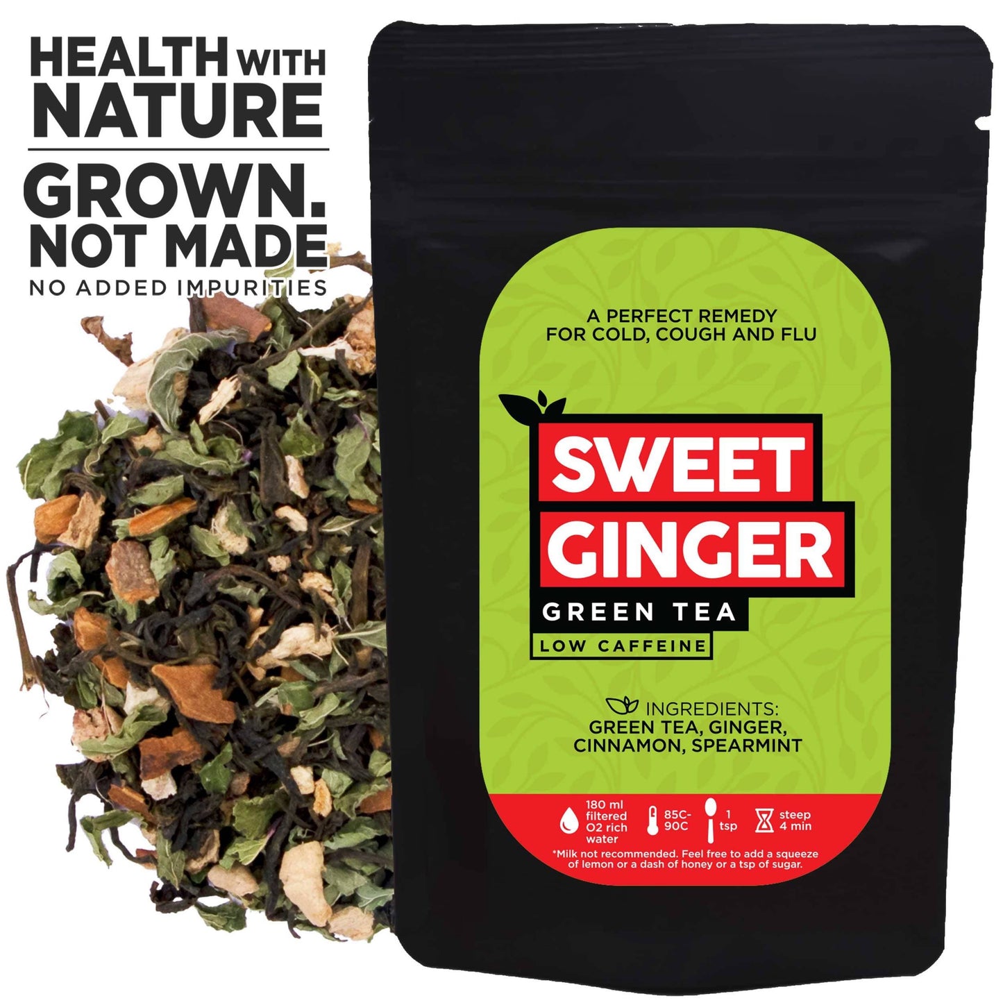 The Tea Trove - Sweet Ginger Green Tea