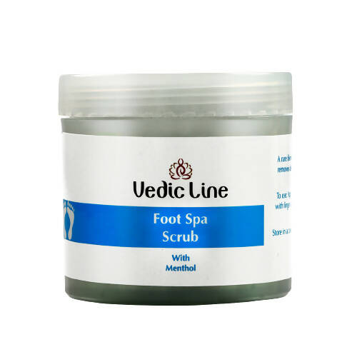 Vedic Line Foot Spa Scrub with Menthol - usa canada australia