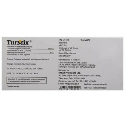 Sanat Turmix Tablets