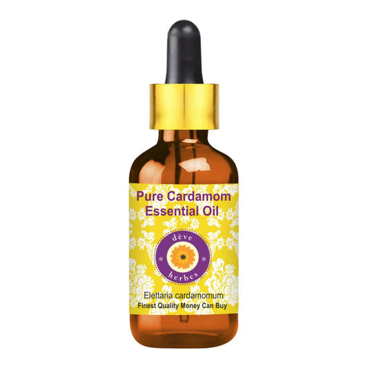 Deve Herbes Pure Cardamom Essential Oil - BUDNEN