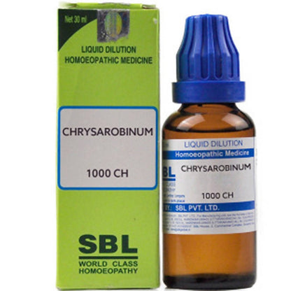 SBL Homeopathy Chrysarobinum Dilution 1000 CH