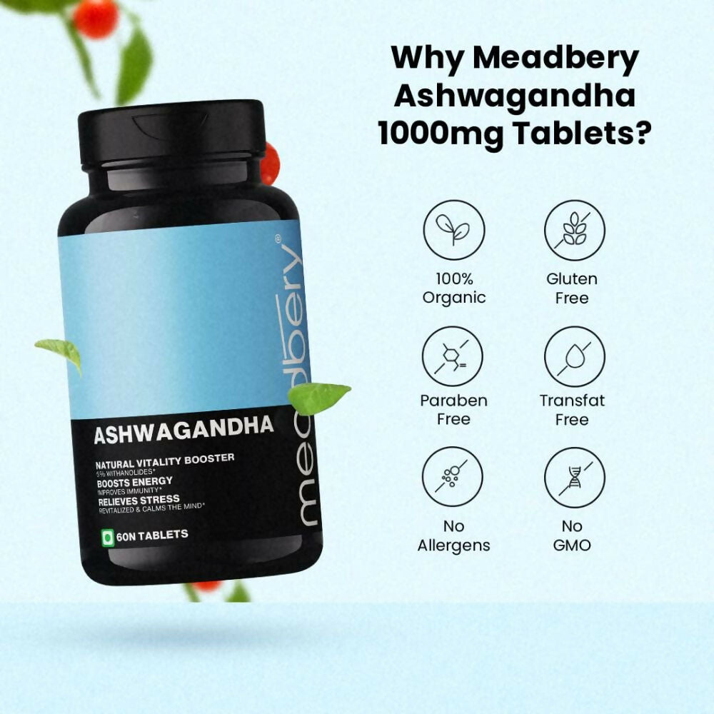 Meadbery Ashwagandha Tablets