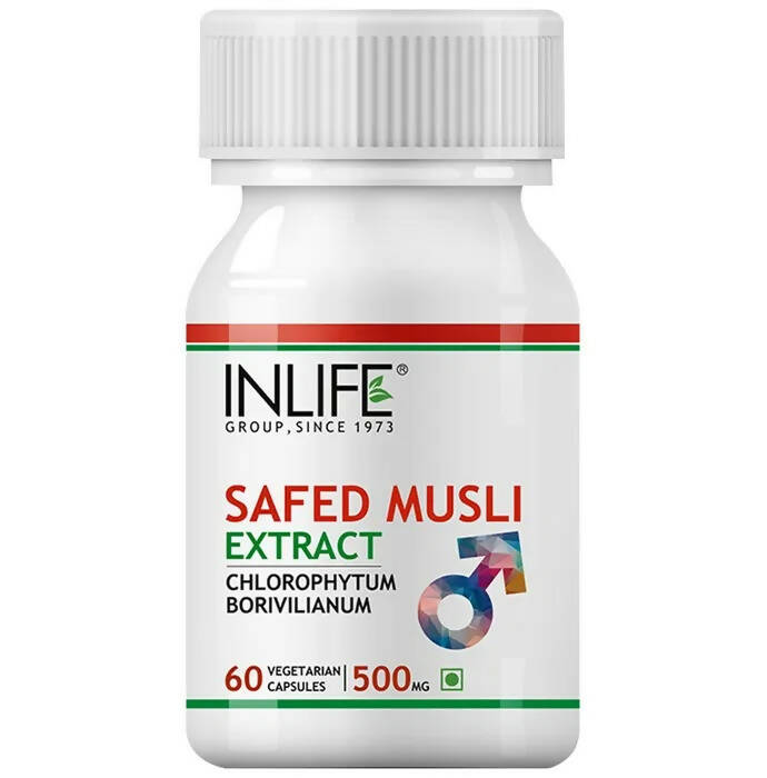 Inlife Safed Musli Extract Capsules - usa canada australia