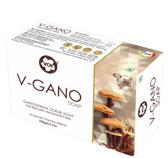 VCN V-Gano Ganoderma Scrub Soap - BUDEN