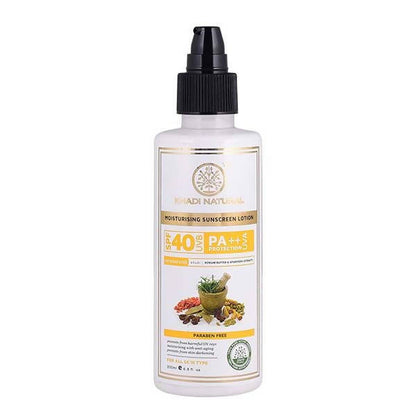 Khadi Natural Moisturising Sunscreen Lotion SPF 40