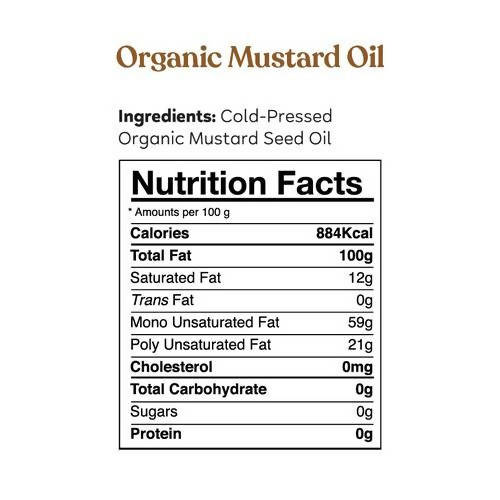 Kapiva Ayurveda Organic Mustard Oil