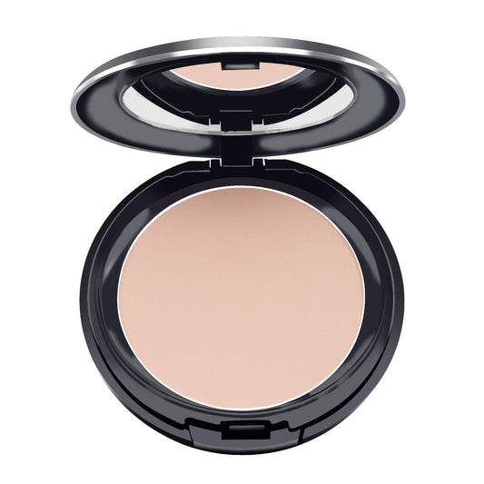 Glamgals Hollywood-U.S.A 3 In 1 Three Way Cake Compact Makeup+ Foundation + Concealer SPF 15, (Light Beige)