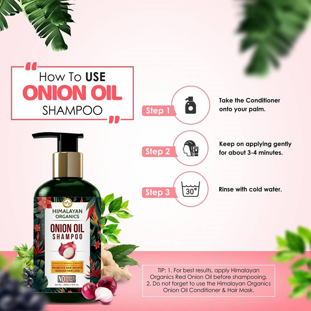 Himalayan Organics Onion Oil Shampoo