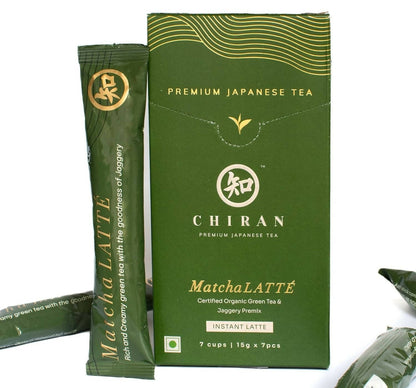 Chiran Instant Matcha Latte Premix Sachets