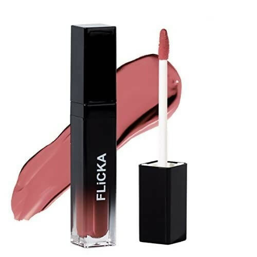FLiCKA Set and Attack Liquid Matte Lipstick 22 Ops Wops - Nude - BUDNE