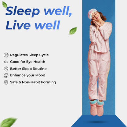 Health Veda Organics Melatonin Sleep & Relaxation Capsules