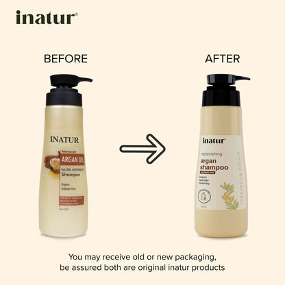 Inatur Moroccan Argan Oil Nutri-Hydrant Shampoo