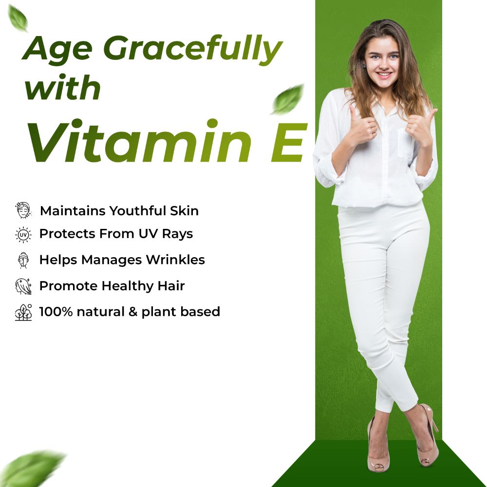 Health Veda Organics Vitamin E Capsules