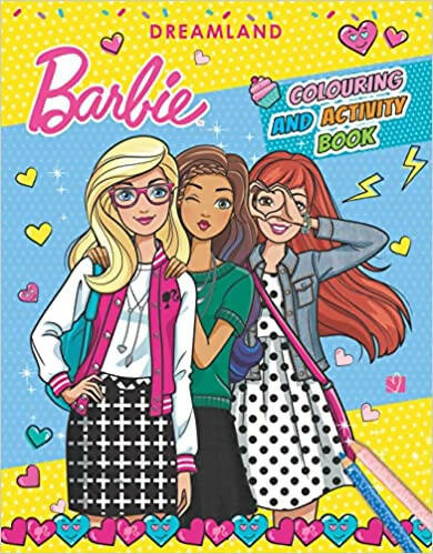 Dreamland Barbie Colouring and Activity Book