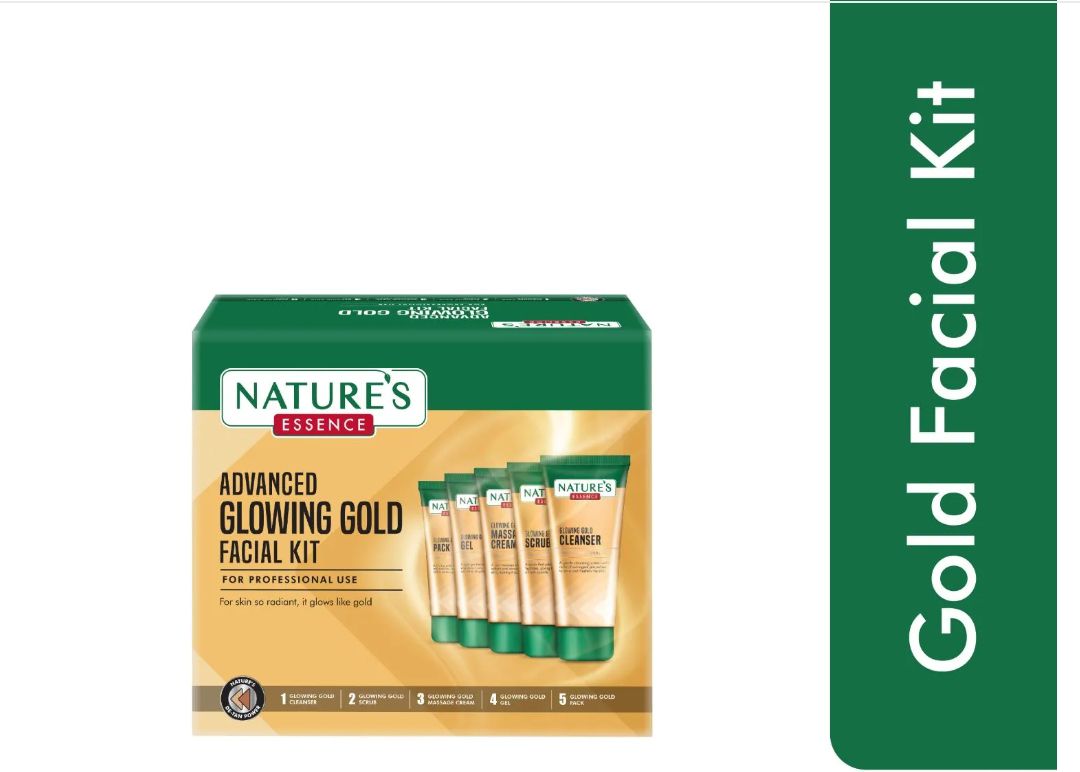 Nature's Essence Glowing Gold Facial Kit