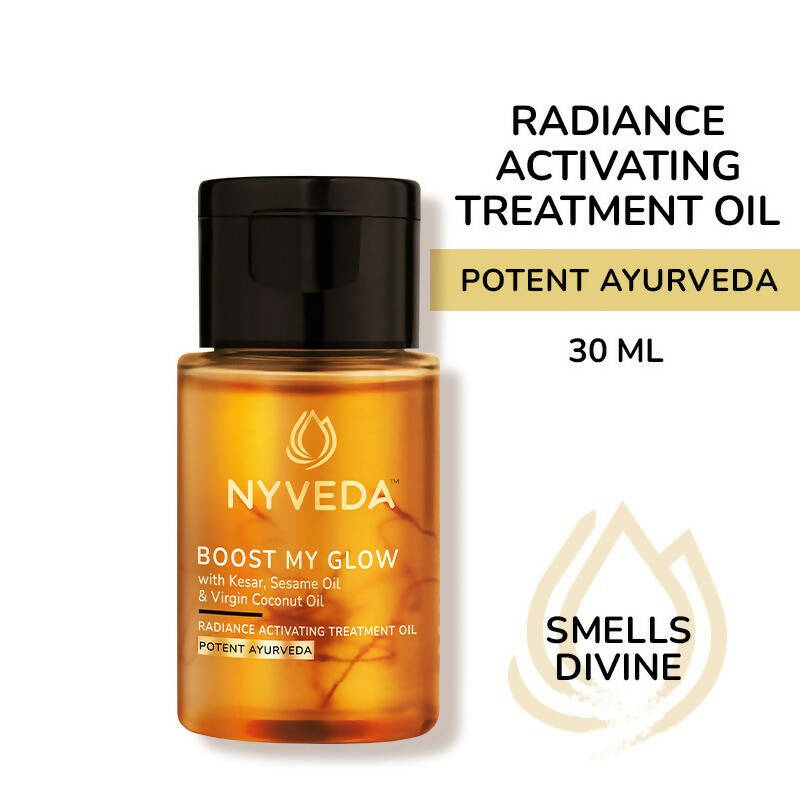 Nyveda Pre-bath Body Treatment Oil |Boost My Glow Radiance Activating