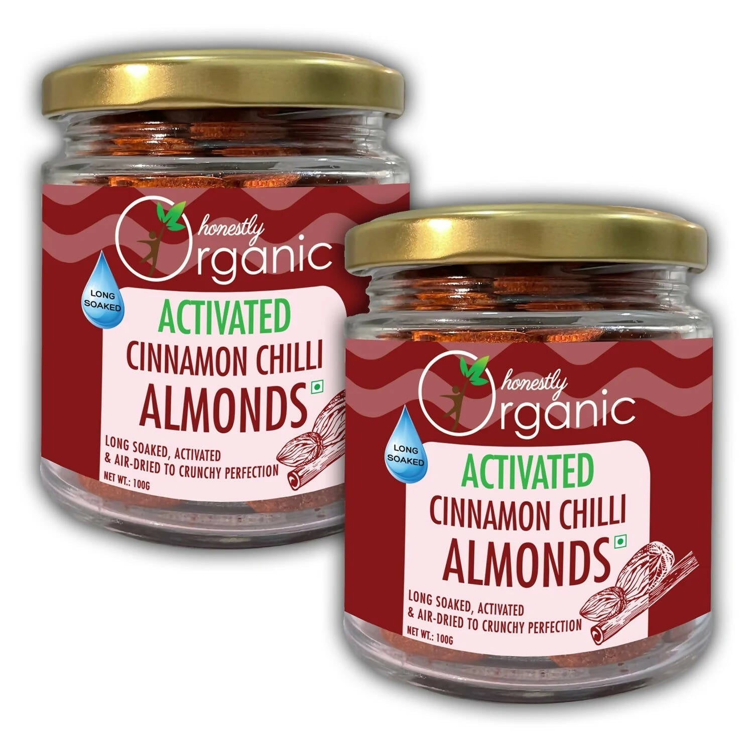 D-Alive Honestly Organic Activated Cinnamon Chilli Almonds - buy in USA, Australia, Canada