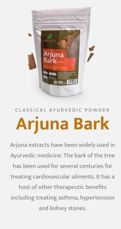 Parijata Herbs Arjuna Bark Powder