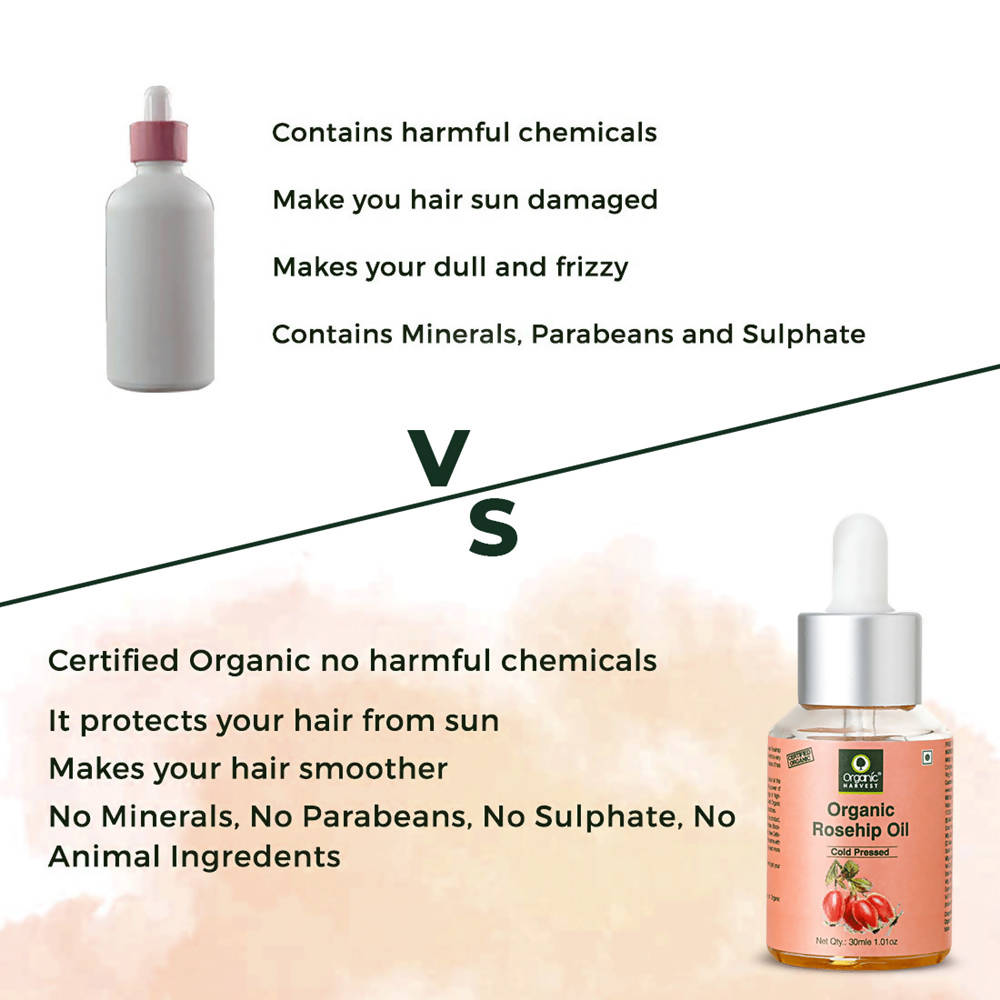 Organic Harvest Cold-Pressed Rosehip Seed Oil