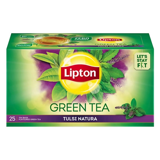 Lipton Tulsi Natura Green Tea Bags -  buy in usa 