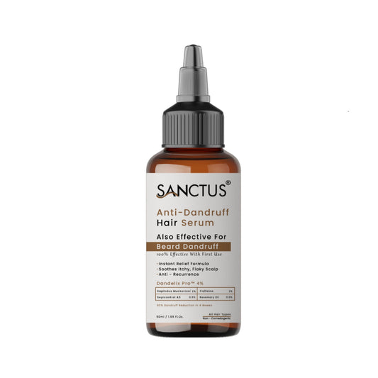 SANCTUS 4% Dandelix Pro Anti-dandruff Hair Serum for Scalp - 50ML