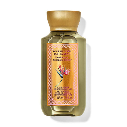 Bath & Body Works Passionfruit Banana Flower Travel Body Wash - 88ML