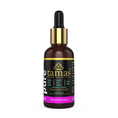 Tamas Pure Ayurveda Organic Radish Seed Cold-Pressed Carrier Oil