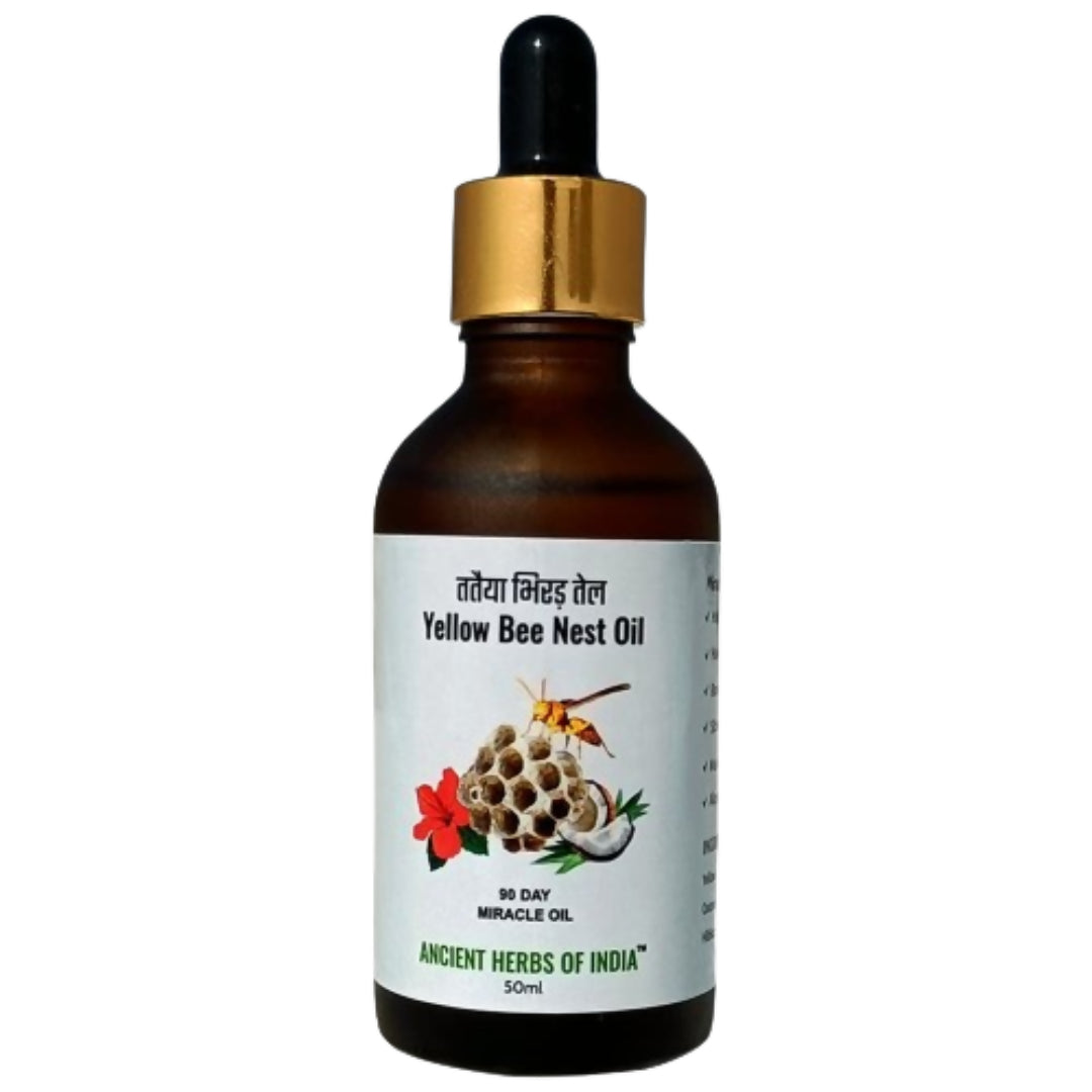 Ancient Herbs of India Yellow bee nest Hair oil